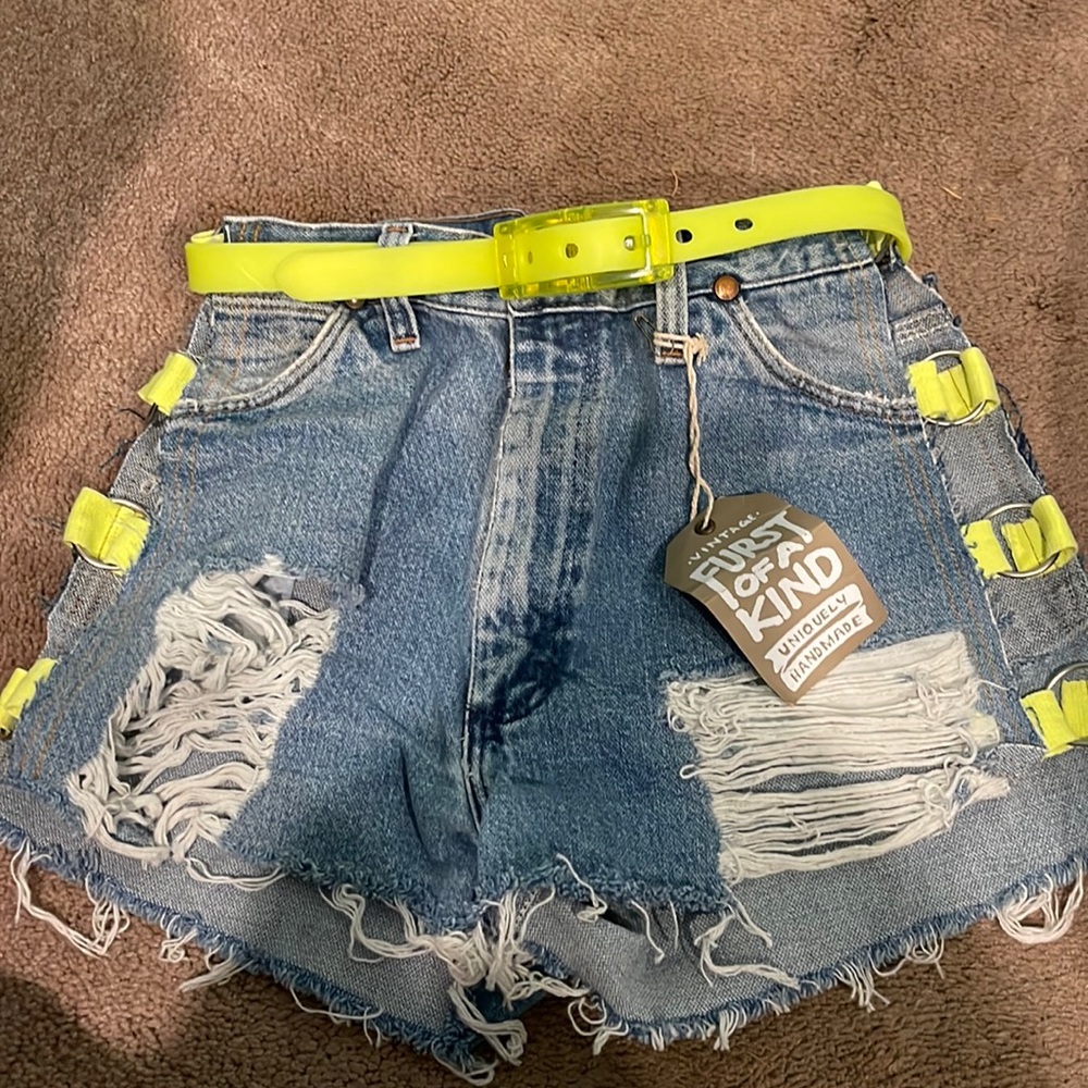 Furst of a kind denim shorts VINTAGE